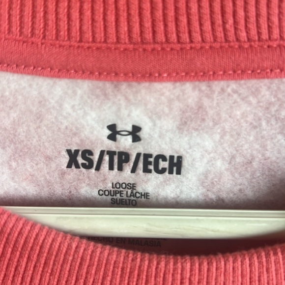 NWT Under Armour Women’s Rival Fleece Camouflage Crew Sweatshirt - Picture 2 of 8